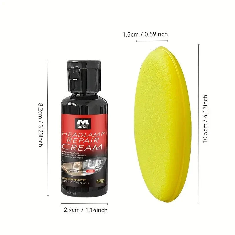 Kit di ristrutturazione fari, lucidatura fari, riparazione graffi fari