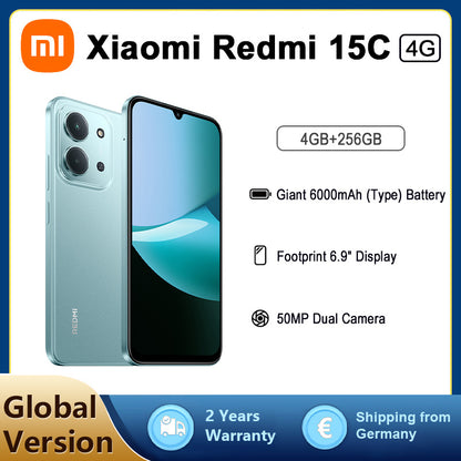 Xiaomi Redmi 15C 4GB RAM 256GB ROM -2506BPN68G