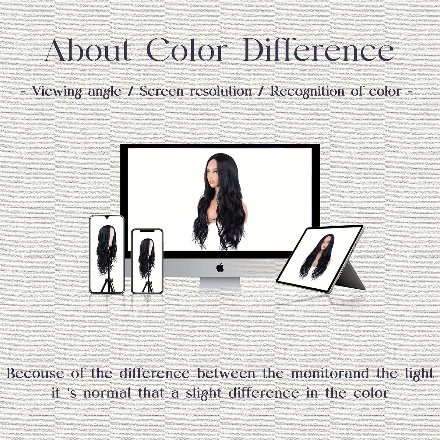 28-inch Black Body Wave Wig - Adds a Sense of Elegance to Long Curly Hair. Offers Natural Shine. A Sophisticated Girl's Style. Perfect for Themed Parties and Everyday Party Gatherings. Must-have for Regular Parties and Gather