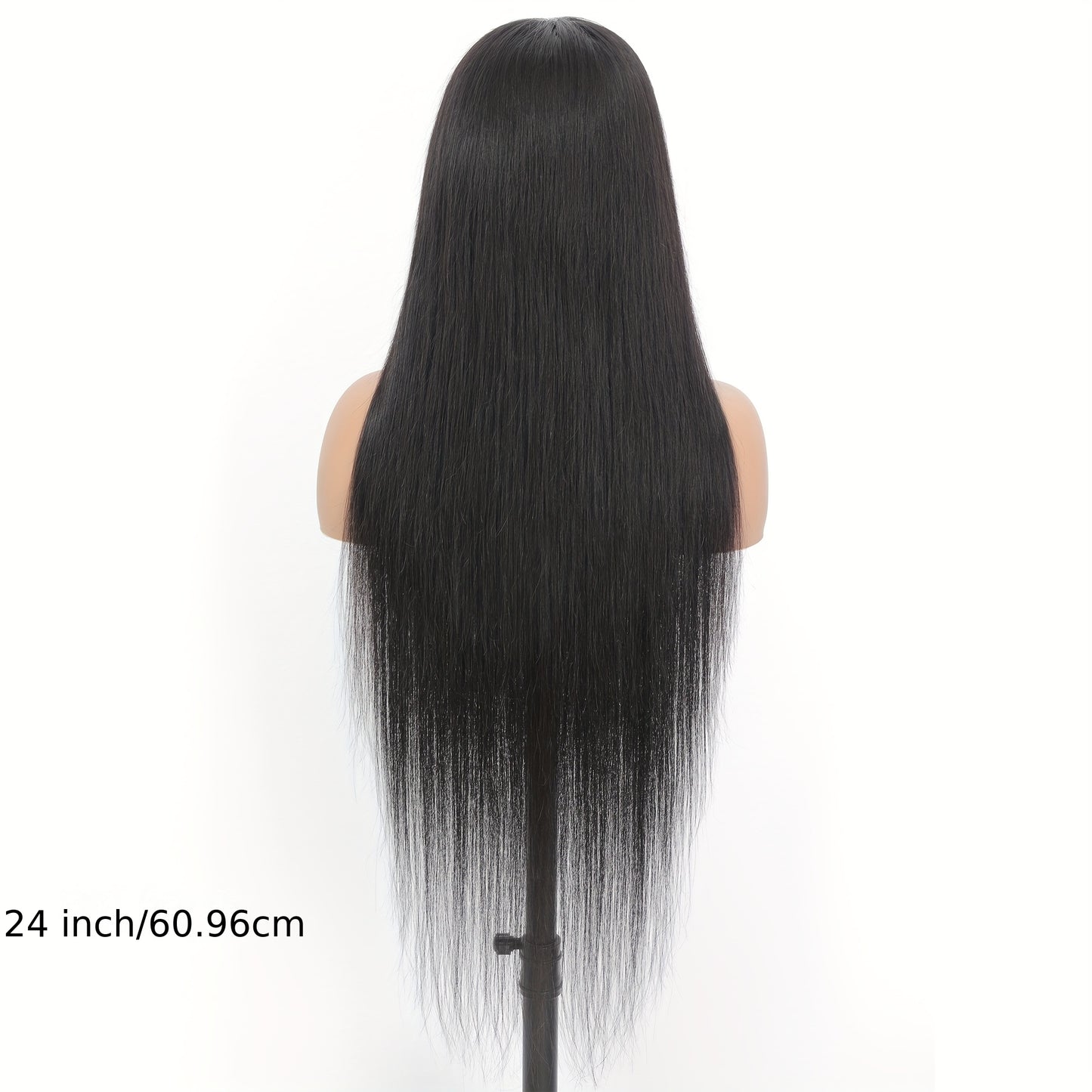 KIMO BEAUTY Women'S Brazilian Human Hair Wig - Glueless Natural Look Frontal Hairline, 180% Density High Volume, Pre Plucked Hairline & No Glue Needed, 4x4 Lace Closure for Secure Fit - Everyday & Special Events - Natural Bro