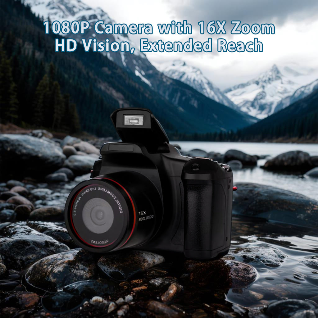 Digital  Portable Professional 16X Zoom   Photo Taking  Recording Travelling Camcorder