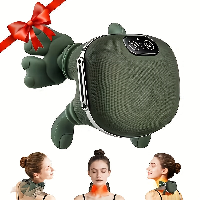 NIJ Portable Massager with USB- Operation, Battery & 3-Speed Settings - Full-Body Massager Suitable for, Back, Neck