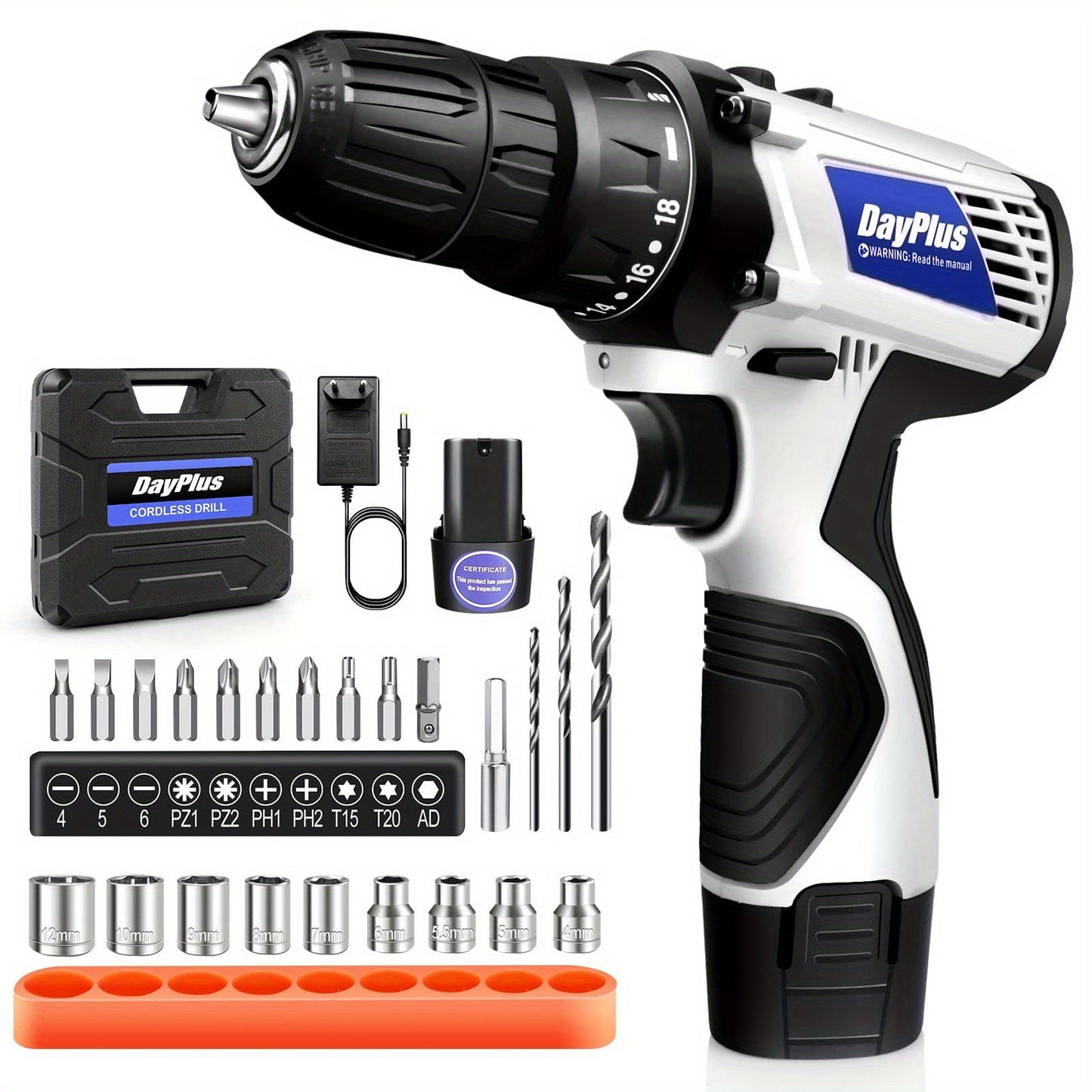 TRAPANO AVVITATORE A BATTERIA 21V 3 IN 1 – POTENZA, PRECISIONE E AFFIDABILITÀ