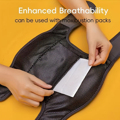 Rechargeable Knee Massager with Heat – Ergonomic Thermal Knee Relief for Work, Sedentary Lifestyles & Relaxation