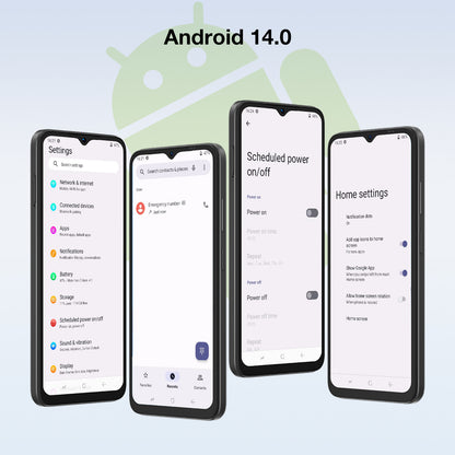 DOOGEE N55PRO Android 14, 16GB + 256GB, 6.56" HD+ 90Hz Octa Core 5150Mah 13MP+8MP Camera, 4G Dual SIM, Face Recognition/Otg/Gps