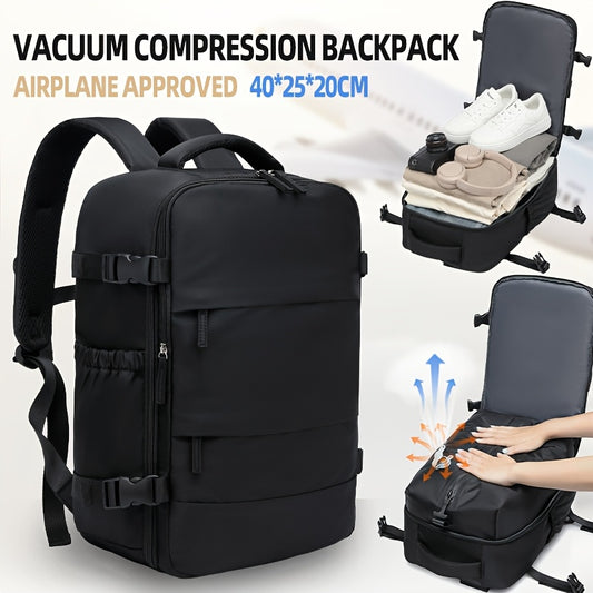 Vacuum Compressor Backpack with Pump Included Sealed Double Shoulder Bag