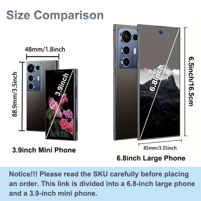 S25 Ultra 2025 14 Smartphone, 6.8" 8GB RAM + 256GB Storage, Sharp HD Front/Rear Cameras