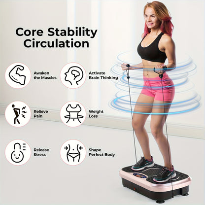 LIFERUN Vibration Platform – Full-Body Home Fitness Solution