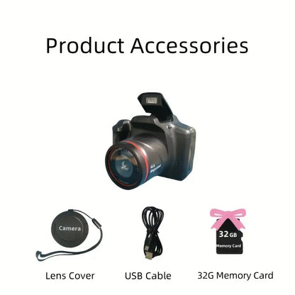 Digital  Portable Professional 16X Zoom   Photo Taking  Recording Travelling Camcorder
