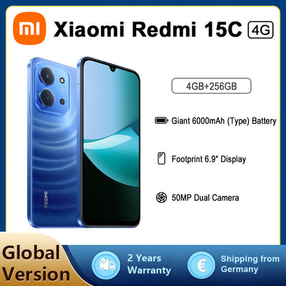Xiaomi Redmi 15C 4GB RAM 256GB ROM -2506BPN68G