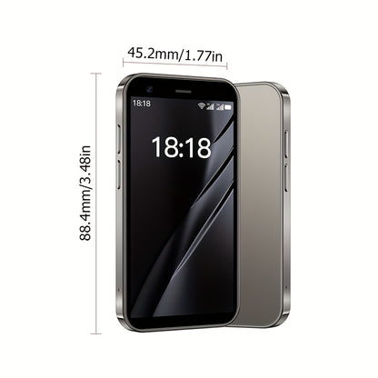 Mini Smartphone, 2GB RAM + 16GB ROM, 128GB, 3G Network, Dual SIM, 3.0-inch HD Display, Compatible with Play Store, WhatsApp, and More