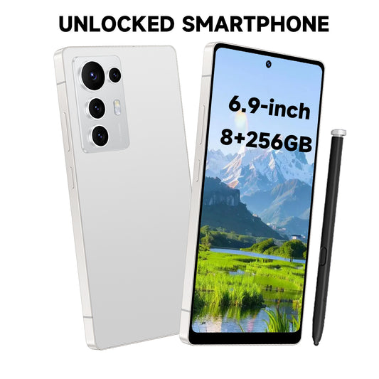 S25 Ultra 2026 Unlocked Android Smartphone – 6.9-Inch Full HD, 8GB RAM + 256GB Storage