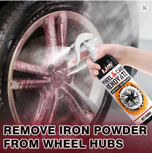 Spray detergente per cerchi | Rimuovi polvere multiuso per cerchi e mozzi