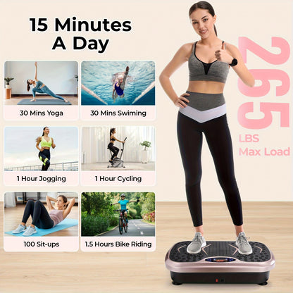 LIFERUN Vibration Platform – Full-Body Home Fitness Solution