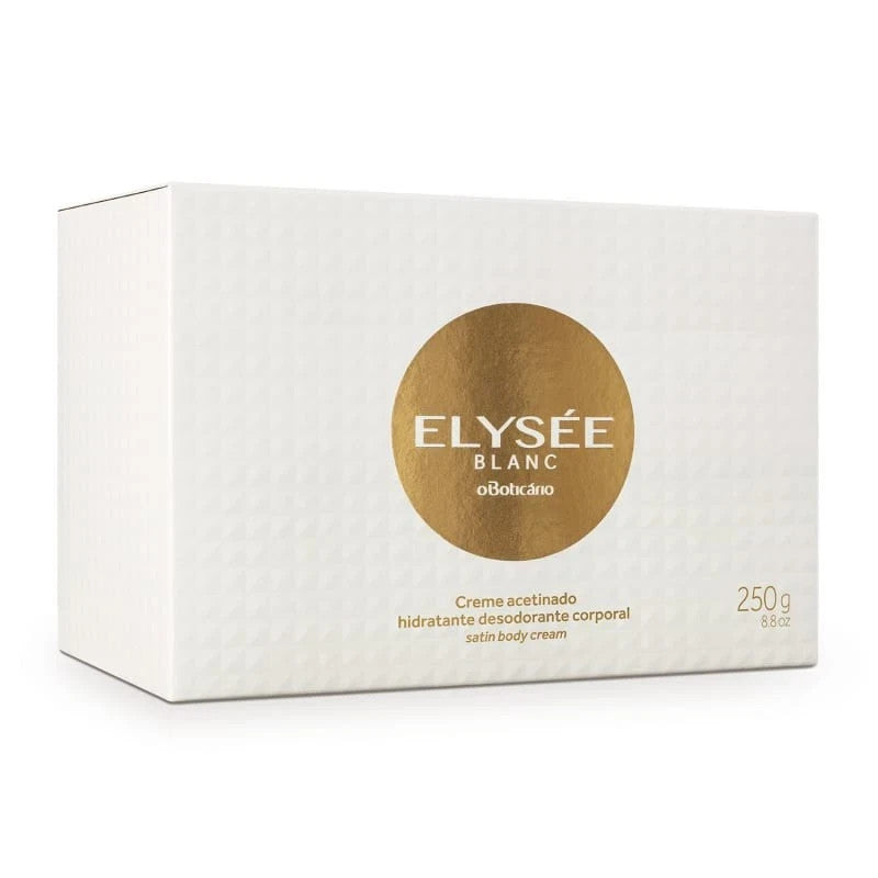 O Boticário Elysée Blanc Scented Moisturizing Body Cream Body Lotion 250g