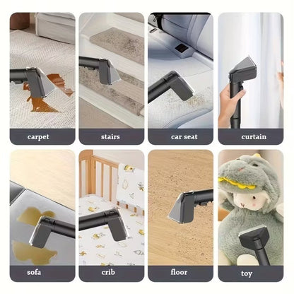 Aspirapolvere Portatile da 800W per Pulizia Tappeti, Divani, Letti, Potentissimo