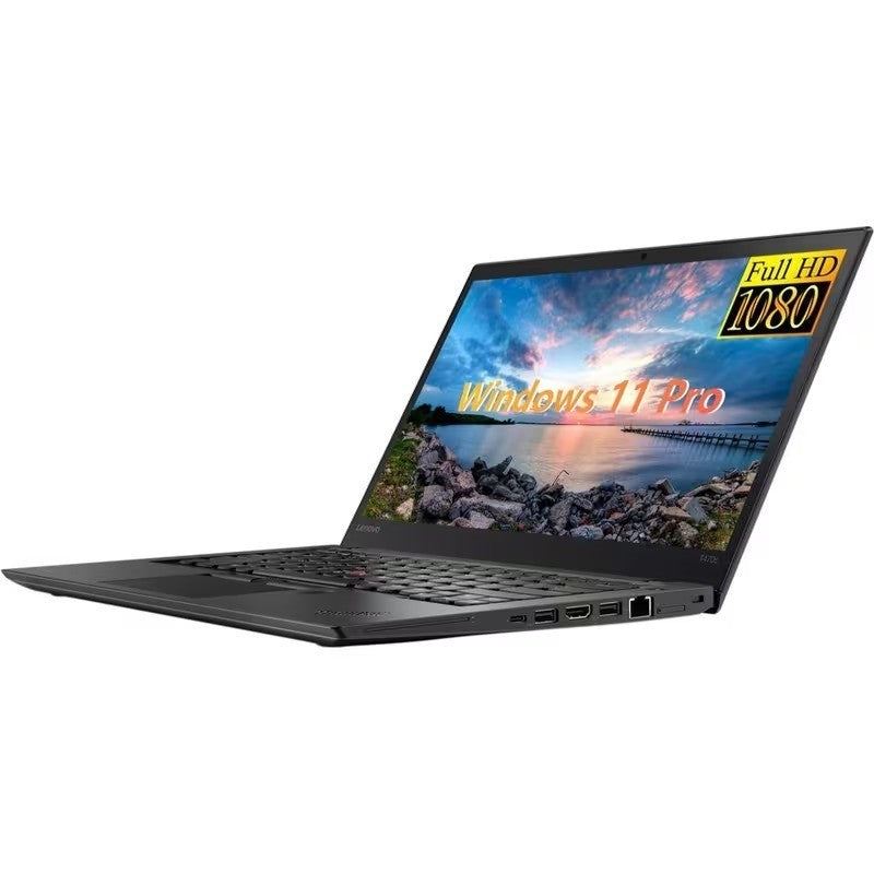 Lenovo ThinkPad T470s, Intel Core i7-7500U,16 GB RAM, 512 GB SSD, Windows 11 Pro