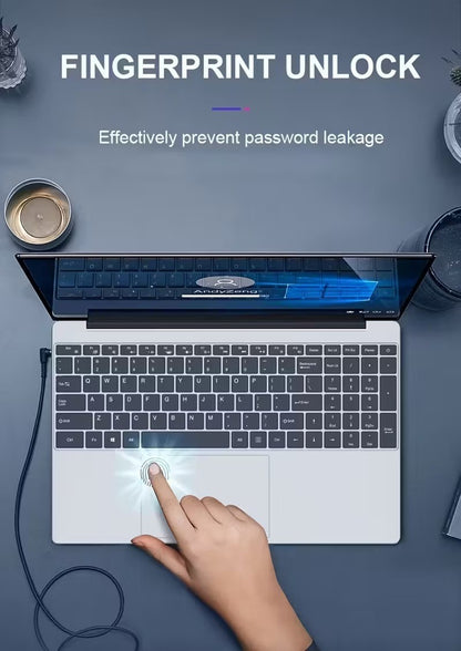 Intel Laptop N4000 2,6 GHz 15,6'' 16 GB SSD 1TB/2TB 1920*1080 Impronta Digitale