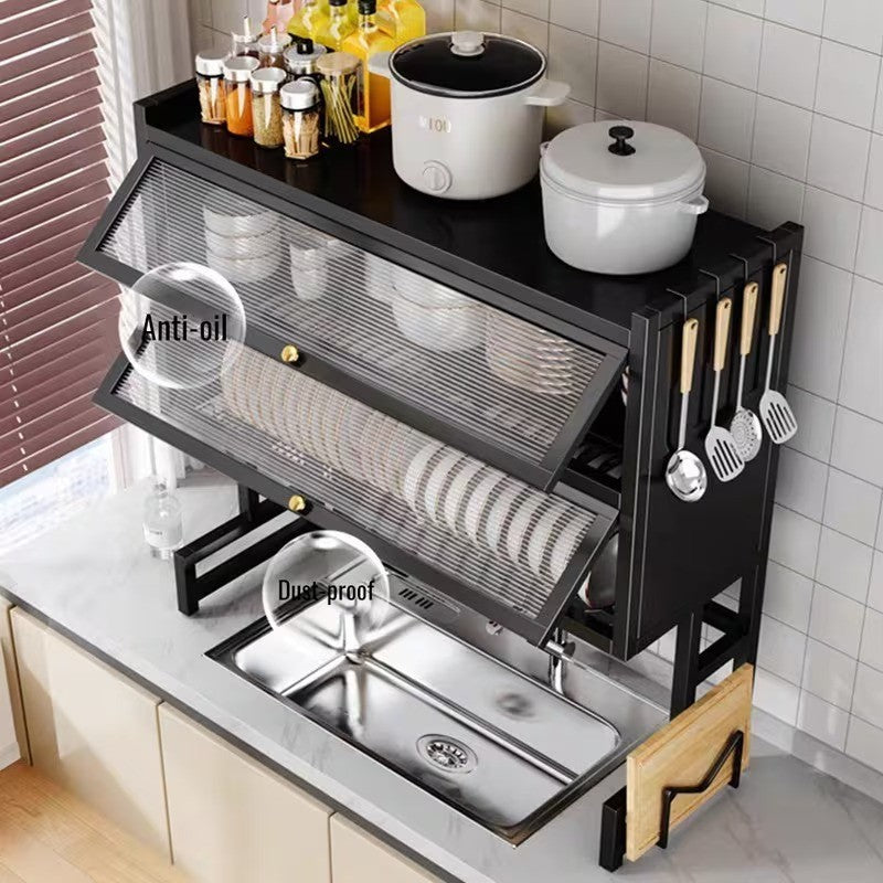 SCOLAPIATTI A DOPPIO STRATO CON COPERTURA – ORDINE, IGIENE E DESIGN MODERNO
