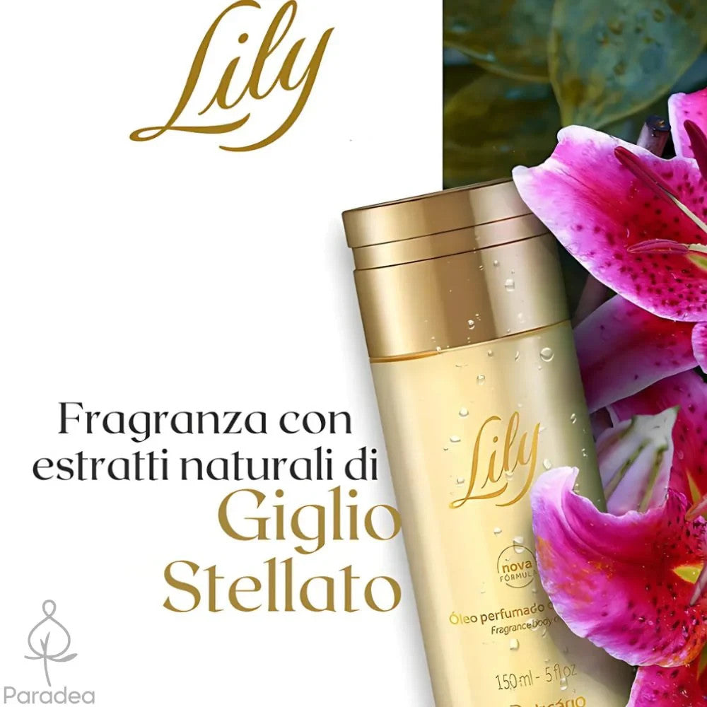 O Boticário Lily Óleo Perfumado Corporal - Huile parfumée pour le corps 150ml