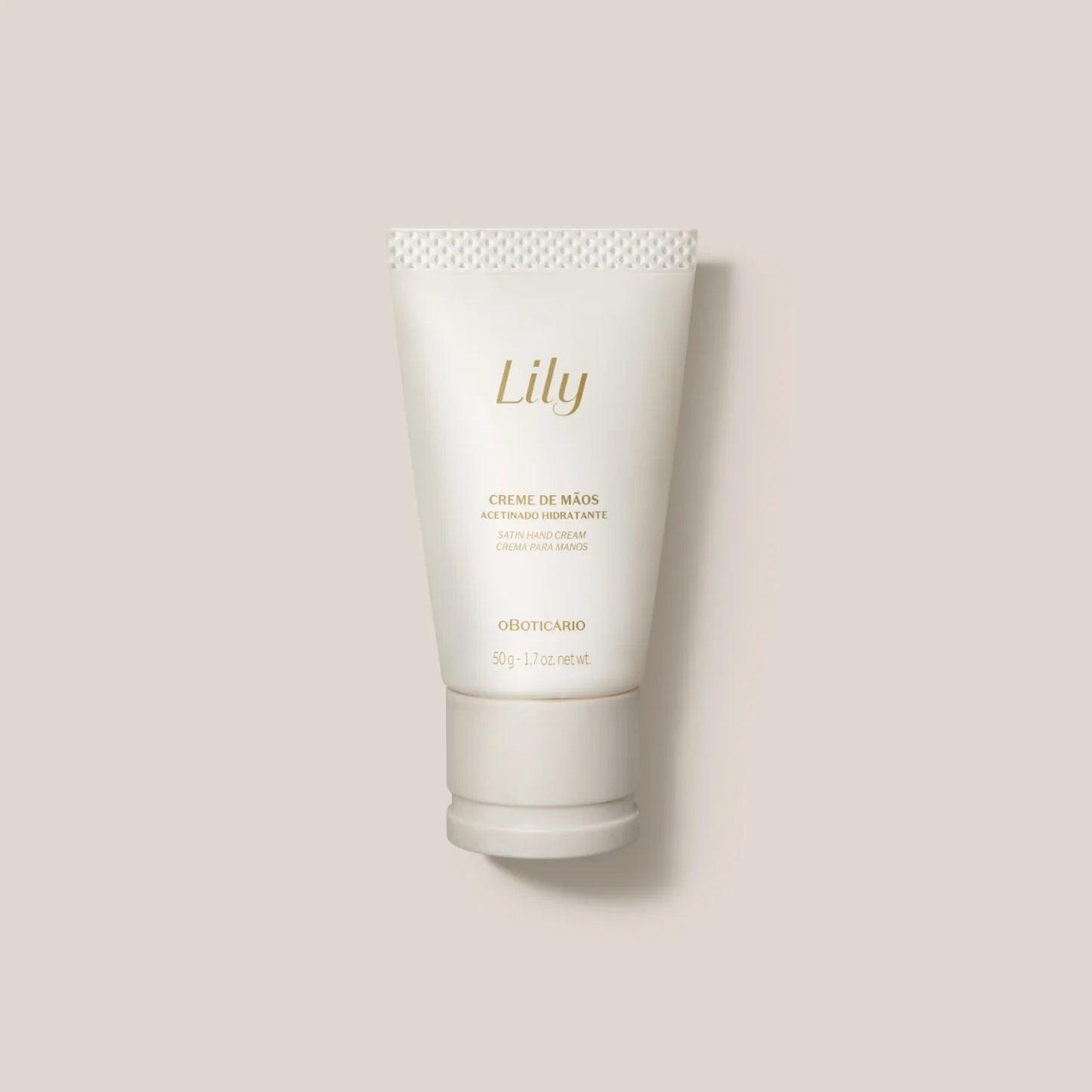 Lily Satin Hand Cream Oboticario
