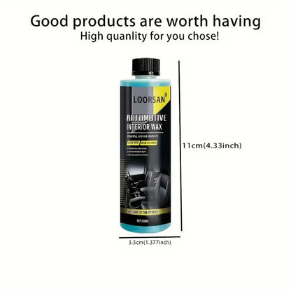 Ristrutturante per interni auto Rinnovamento di plastica e similpelle lucidatura