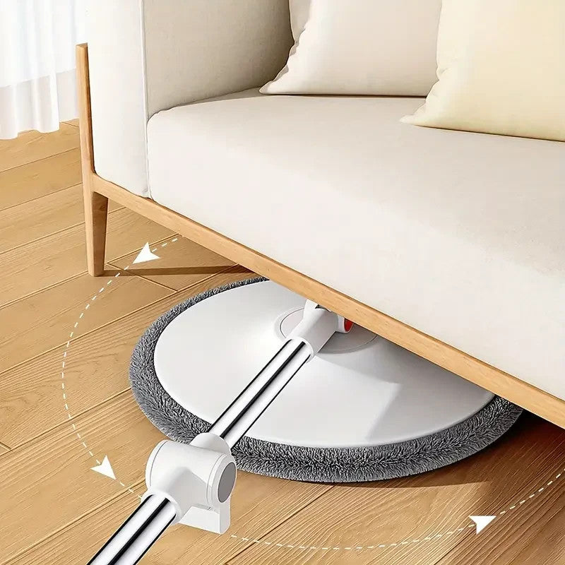 Set Mocio e Secchio con 6 Panni in Microfibra Pulitore Efficace per pavimenti