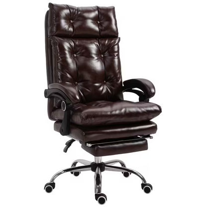 Vinsetto Sedia da Ufficio Ergonomica Presidenziale in Finta Pelle da Ufficio