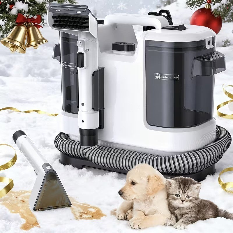 PULITORE PORTATILE TAPPETI E TAPPEZZERIA 600W Sistema di Pulizia in 3 Fasi 20KPa