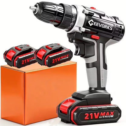 TRAPANO AVVITATORE A BATTERIA 21V 3 IN 1 – POTENZA, PRECISIONE E AFFIDABILITÀ