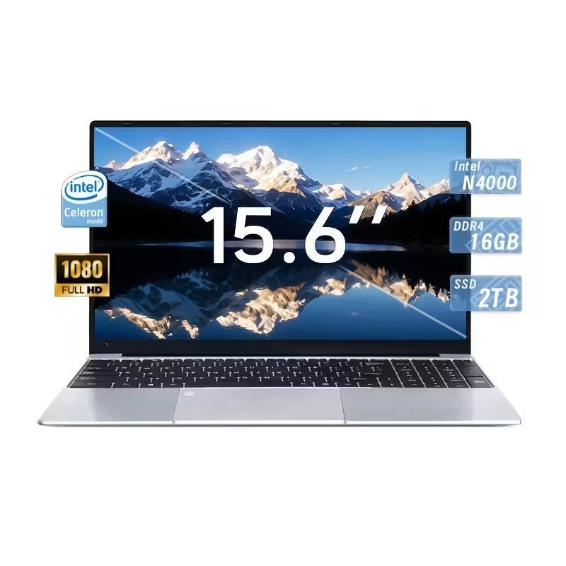 ノートパソコン Intel N4000 8GB SSD 128GB Intel Laptop N4000 2.6GHz 15.6'' 16GB SSD 1TB/2TB 1920*1080