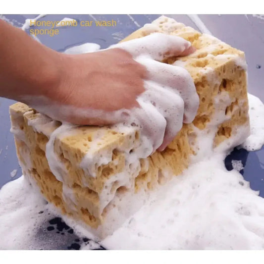 Grandi spugne in poliestere corallo per la pulizia di auto, mobili, cucina