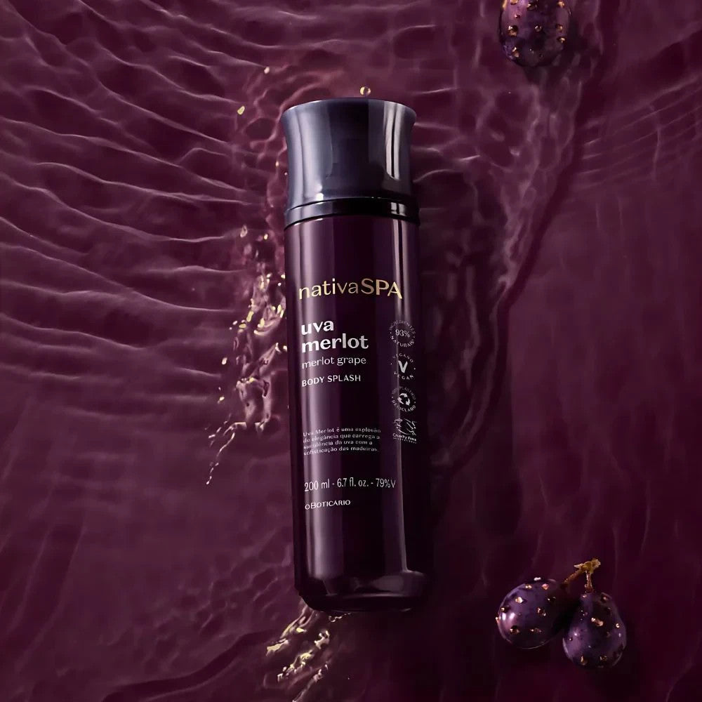 Nativa SPA Merlot Grape Body Splash Oboticario
