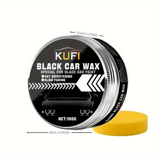 Cera universale nera per auto per superfici verniciate, metalliche e in plastica