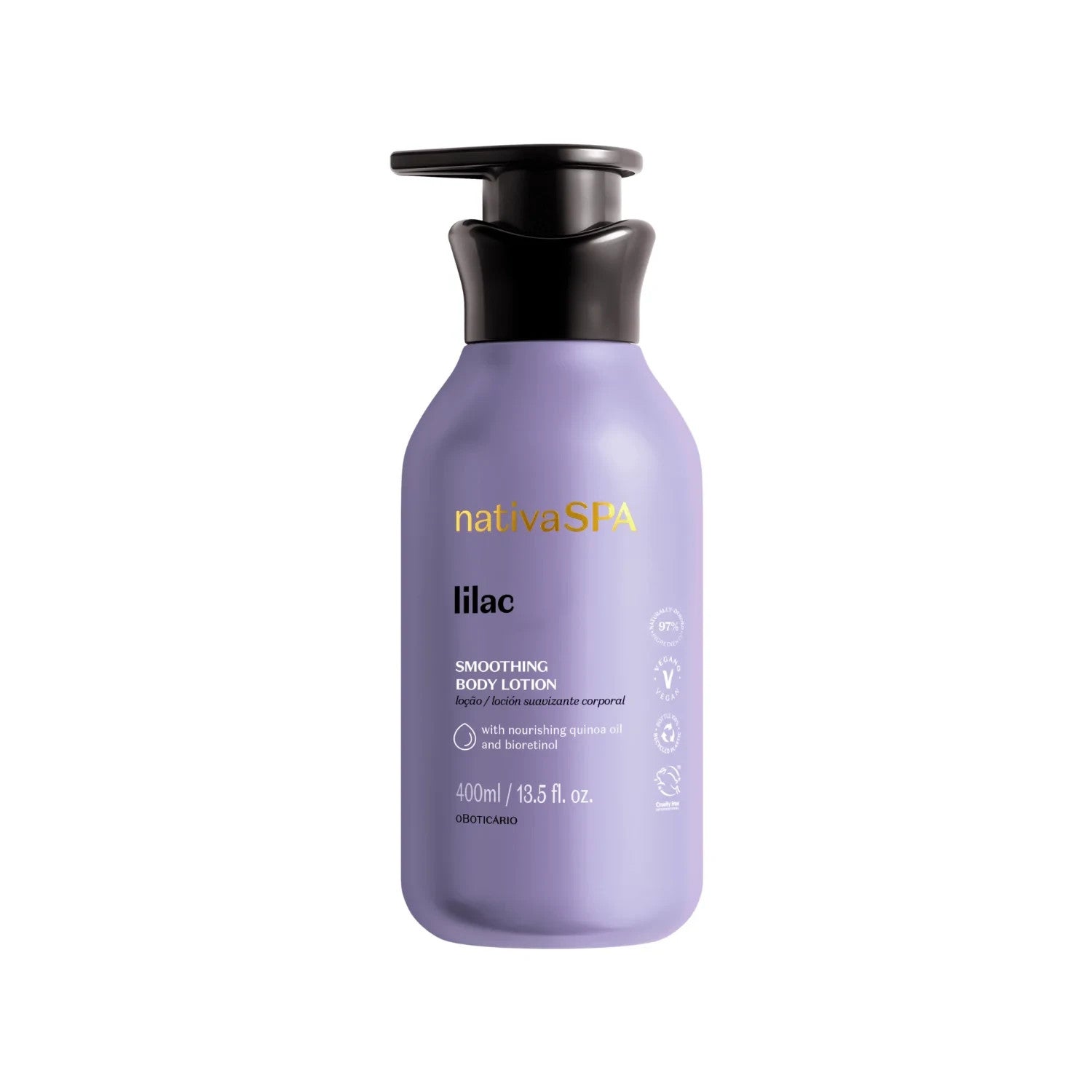 Nativa SPA Lilac Smoothing Body Lotion Oboticario