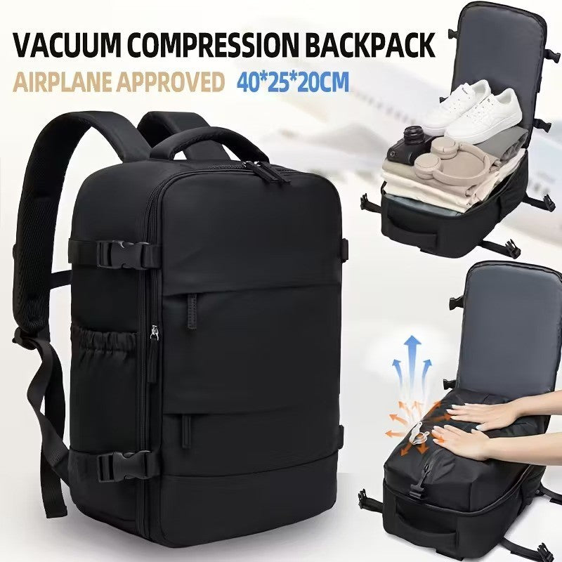 Zaino Compressore a Vuoto con Pompa Inclusa Borsa a Doppia Spalla Sigillata