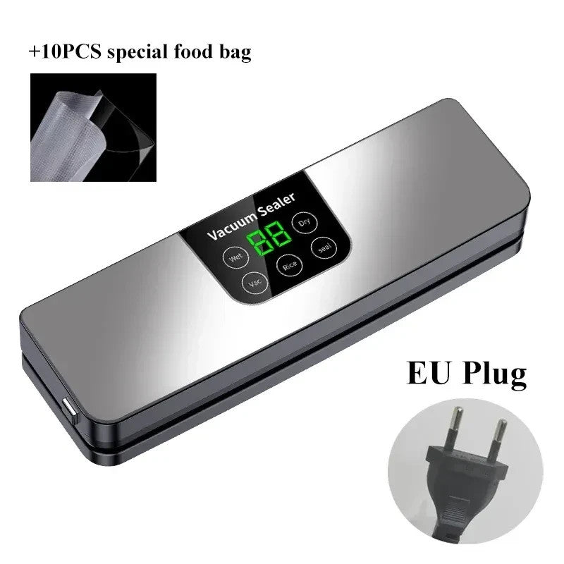 Sigillatrice Sottovuoto Ricaricabile USB Conservatore Automatico per Alimenti