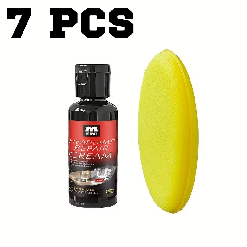 7 KIT RINNOVAZIONE FARI AUTO – LUCIDATURA E RIPARAZIONE PROFESSIONALE FARI DIY