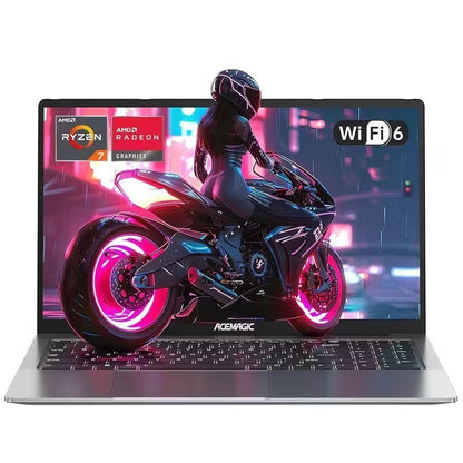 Ryzen 7 Gaming Laptop 16GB RAM 512GB SSD 15.6" FHD Display Intel Celeron N4000