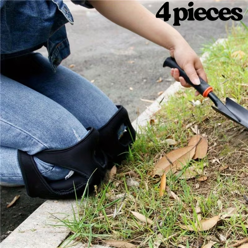 4 paia di Ginocchiera da Giardinaggio e Potatura per Esterni, Regolabile