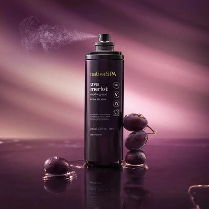 Nativa SPA Merlot Grape Body Splash Oboticario