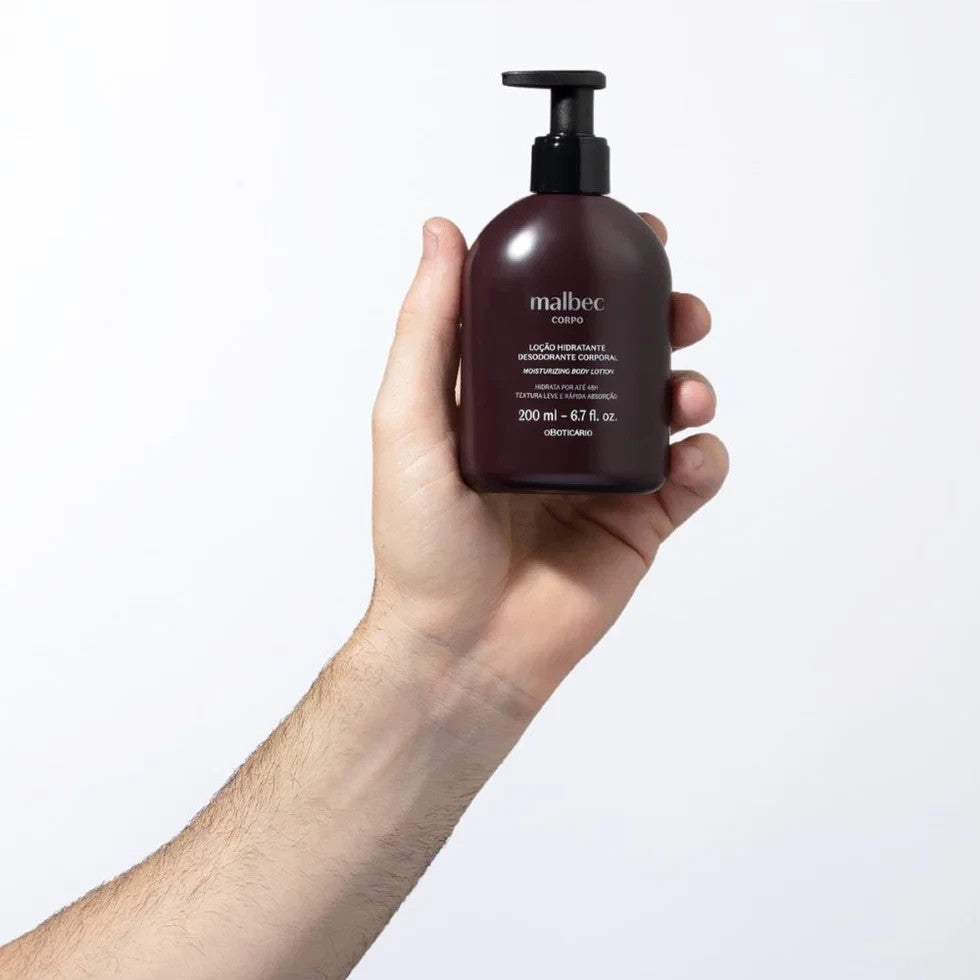 O Boticário Malbec Loção Hidratante Corporal - Lozione idratante corpo 200ml