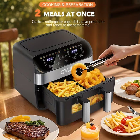 Tristar Aerofryer 10L Friggitrice a Doppio Cestello 10 in 1 200℃, 240V