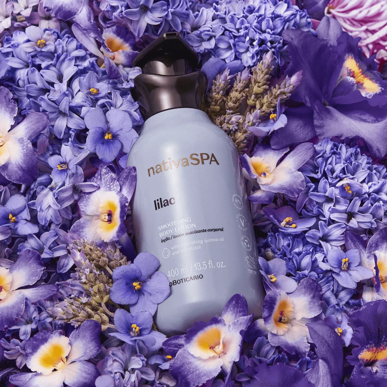 Nativa SPA Lilac Smoothing Body Lotion Oboticario