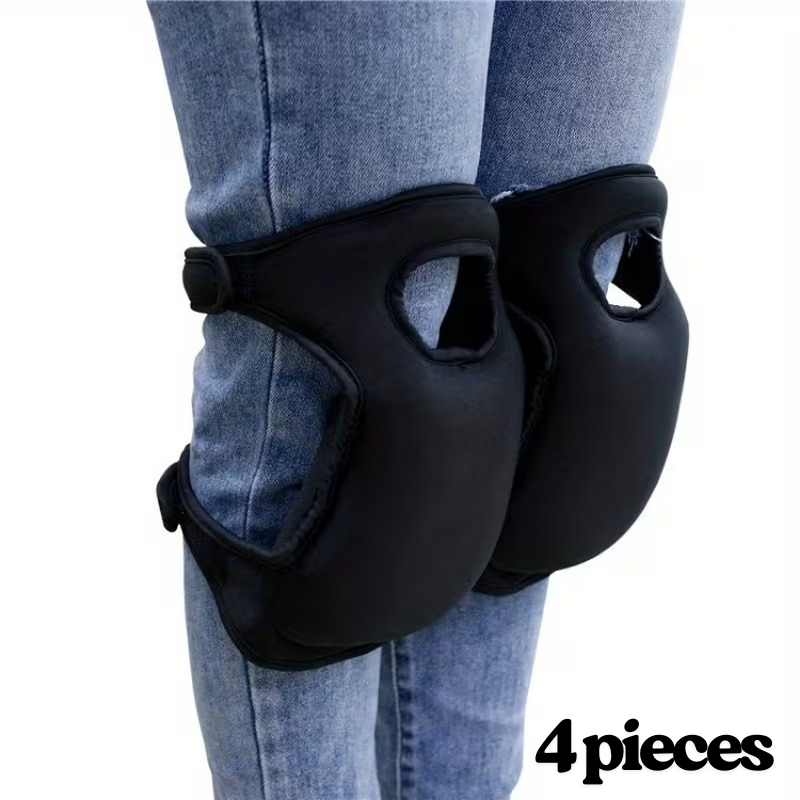 4 paia di Ginocchiera da Giardinaggio e Potatura per Esterni, Regolabile