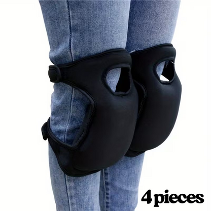 4 paia di Ginocchiera da Giardinaggio e Potatura per Esterni, Regolabile