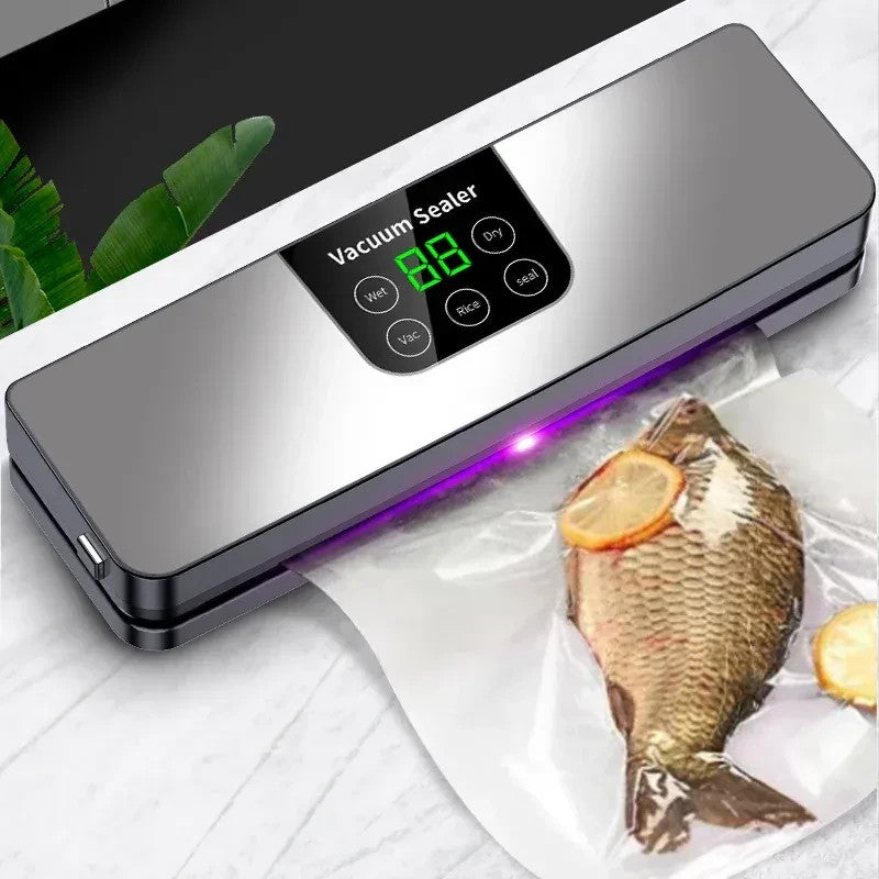 Sigillatrice Sottovuoto Ricaricabile USB Conservatore Automatico per Alimenti