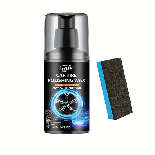 Lucidante e ripristinante per pneumatici, plastica e gomma