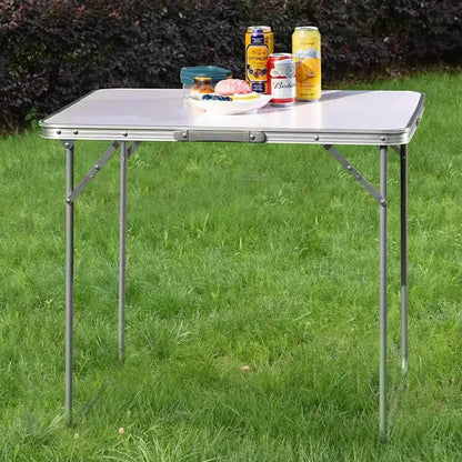 Tavolo da picnic pieghevole in alluminio tavolo per giardino e pranzi all'aperto