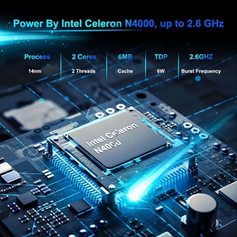 Intel Laptop N4000 2,6 GHz 15,6'' 16 GB SSD 1TB/2TB 1920*1080 Impronta Digitale